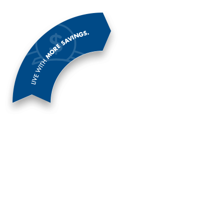 Energy Efficiency Donut with More Savings active