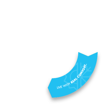 Energy Efficiency Donut with Real Comfort active