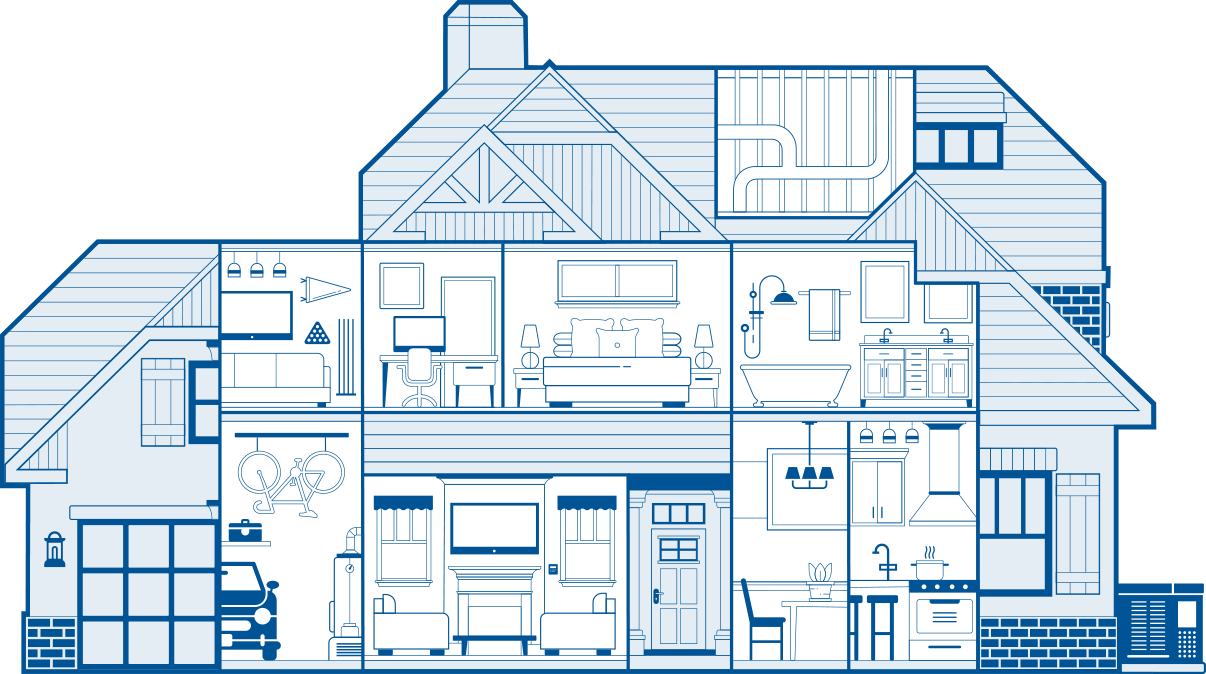 Home cutaway